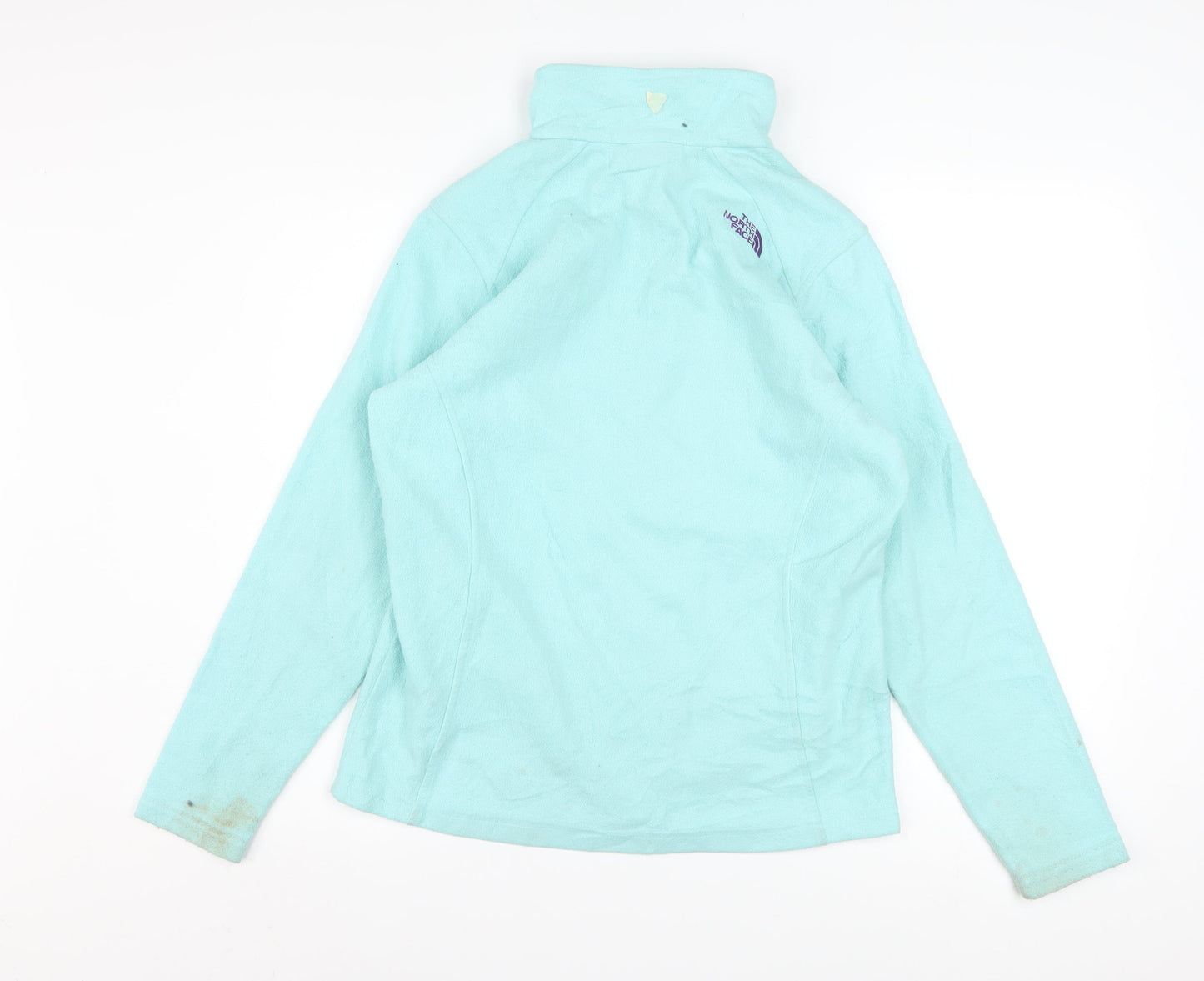 The North Face Girls Blue Fleece Full Zip Jacket Size 18 XL