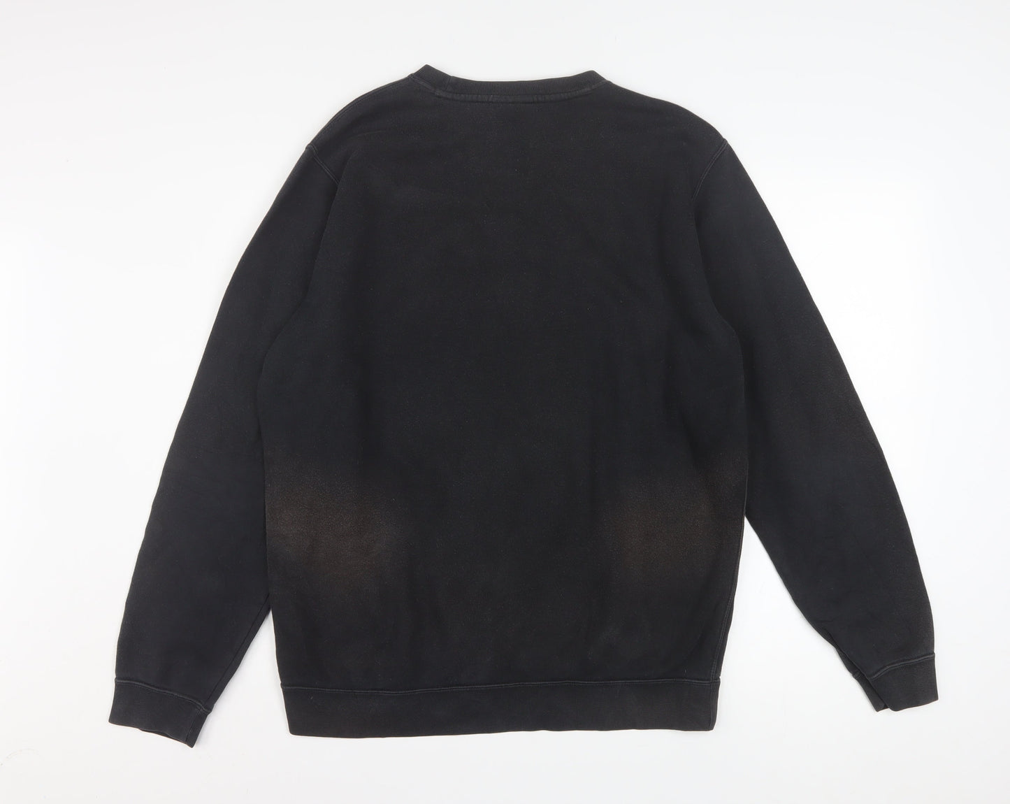 Nike Men's Black Large Crew Neck Pullover Sweatshirt