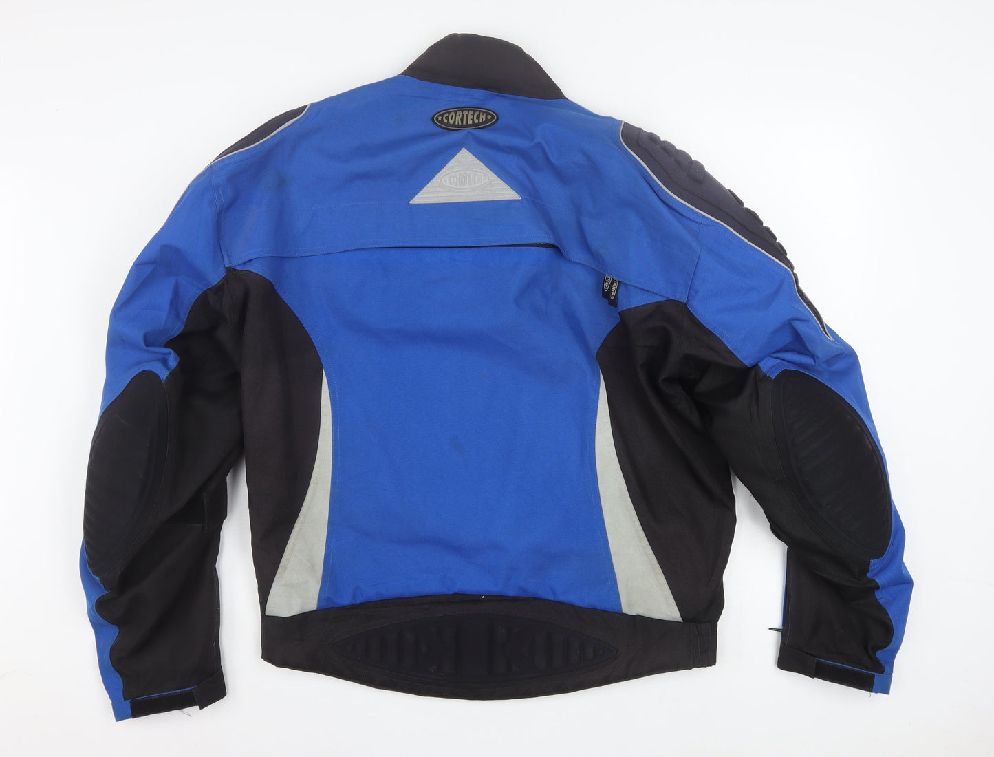 Cortech Men's Blue Motorcycle Jacket Size 42 Regular Waterproof Lined
