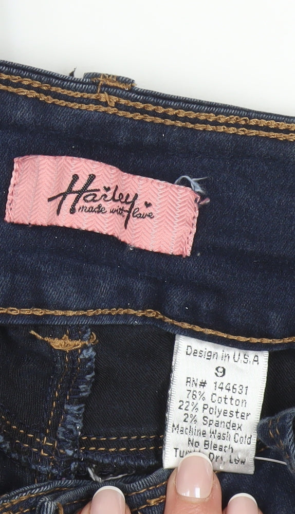 Hazley Women's Blue Skinny Denim Jeans Size 9 Slim Stretch Comfort