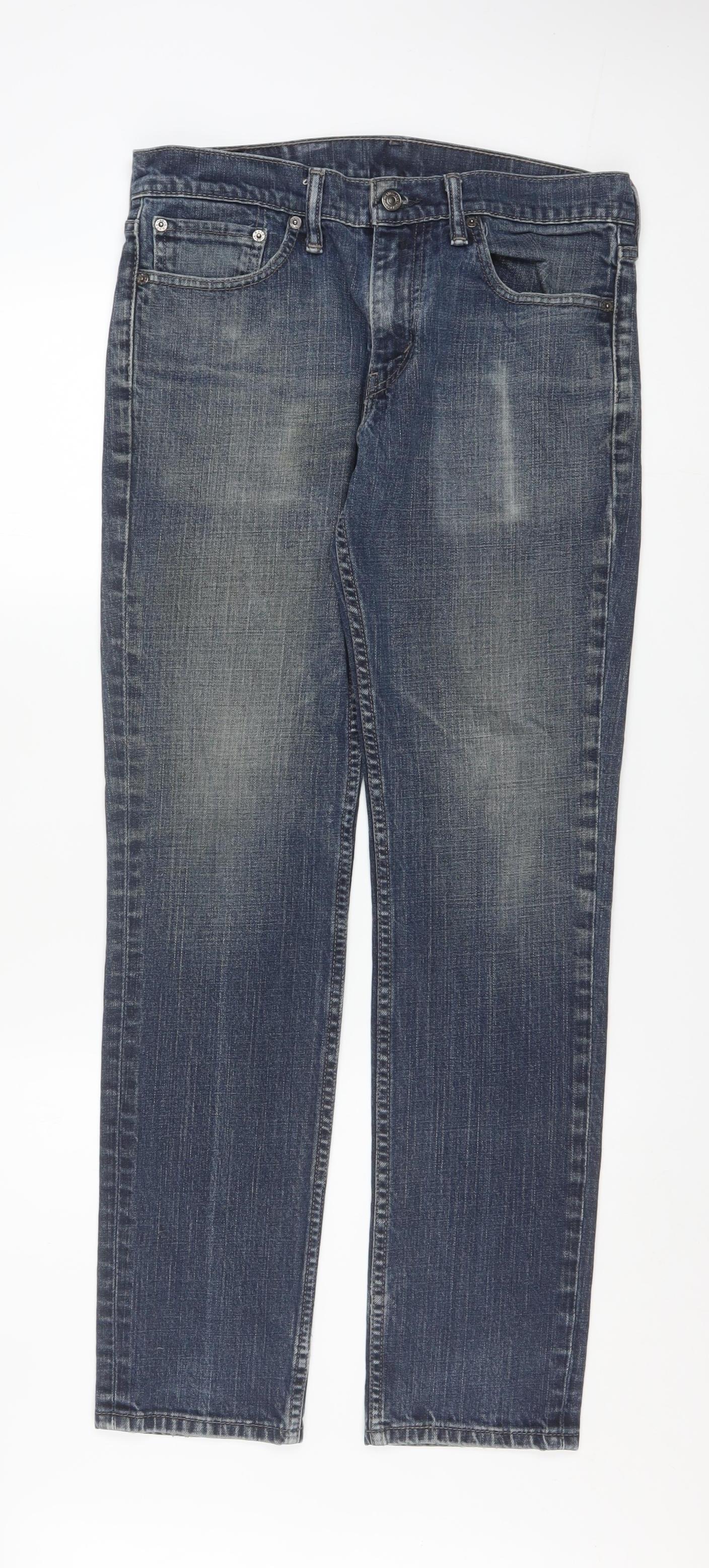 Levi's 511 Men's Blue Denim Straight Fit Jeans W31 L32
