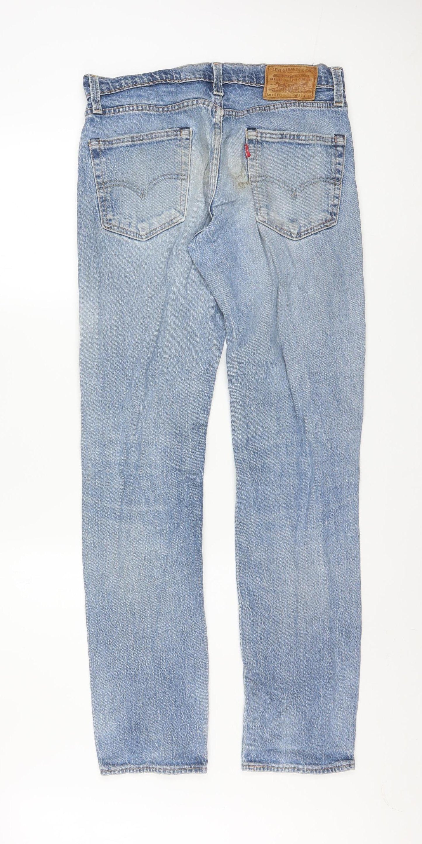 Levi's 511 Men's Blue Straight Slim Fit Jeans W31 L34