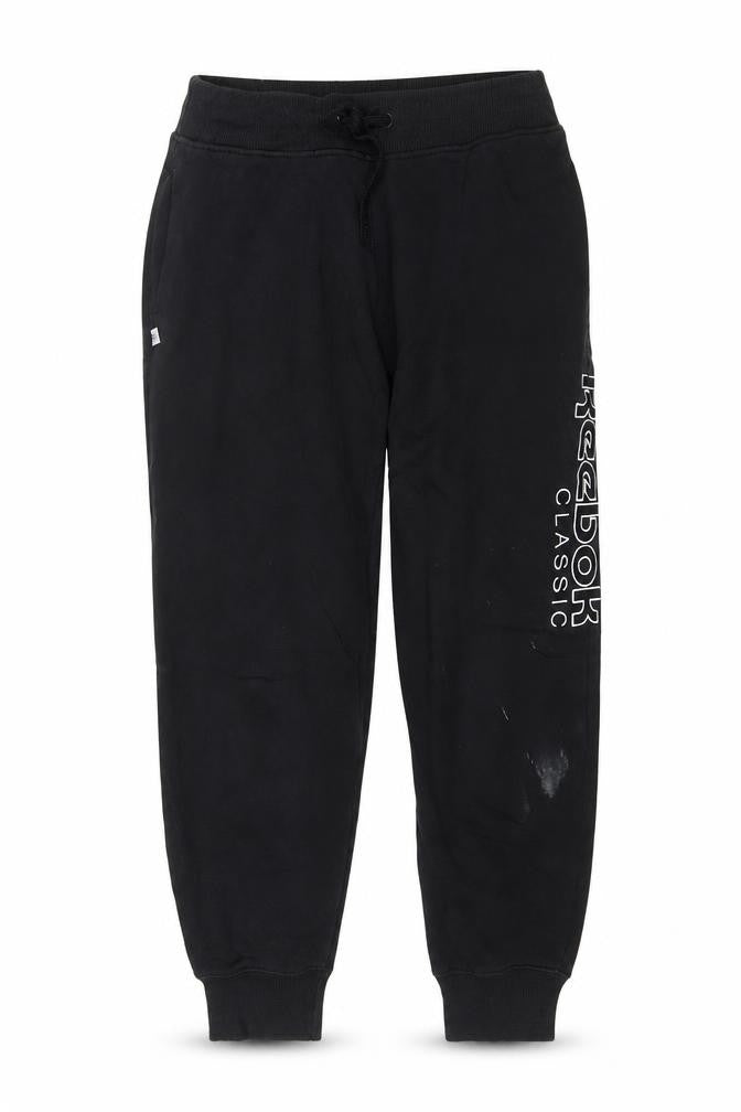 Reebok Classic Women's Black Jogger Sweatpants Size M Cotton Blend