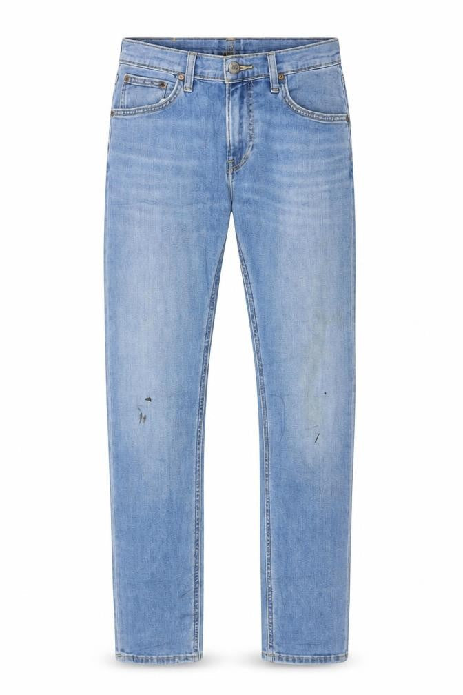 Lee Mens Blue Luke Slim Fit Jeans W29 L32 Denim 5-Pocket