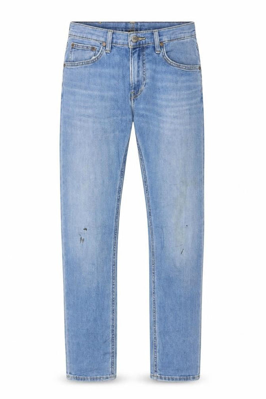 Lee Mens Blue Luke Slim Fit Jeans W29 L32 Denim 5-Pocket