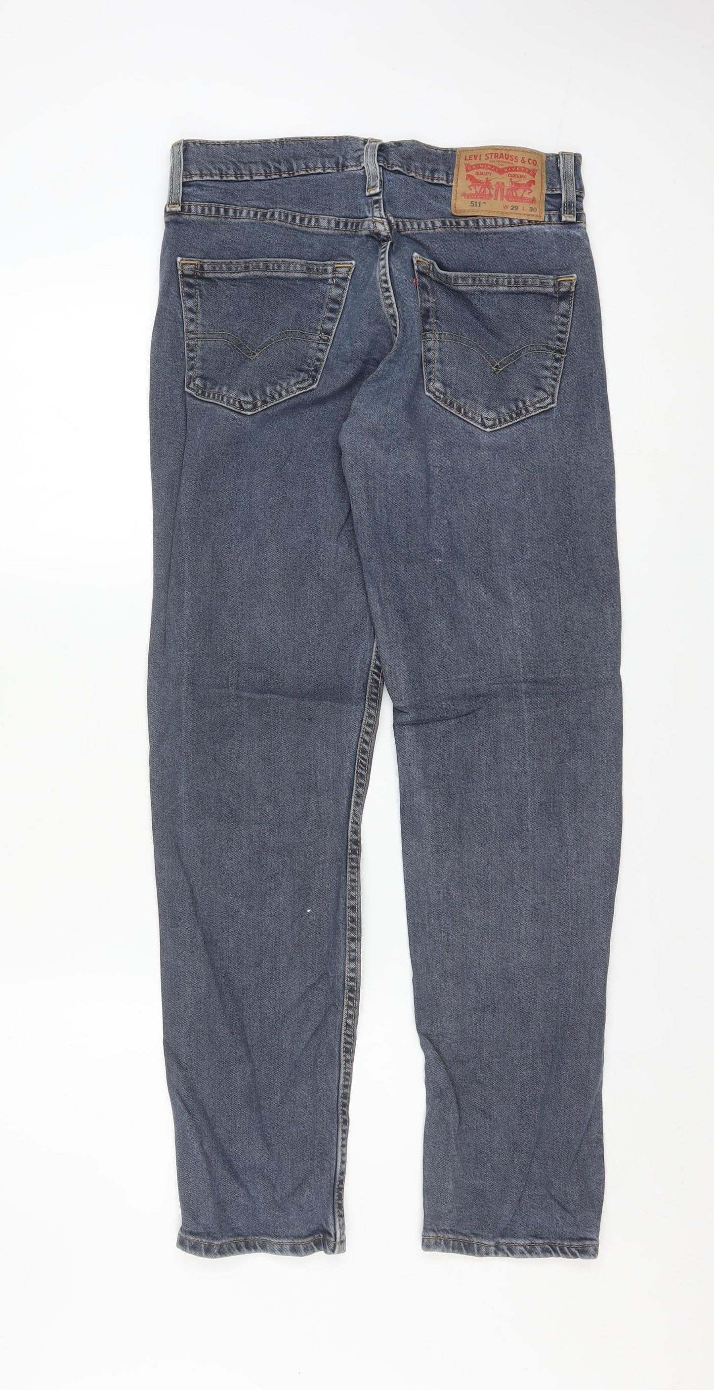 Levi Strauss & Co 511 Men's Blue Slim Fit Jeans W29 L30