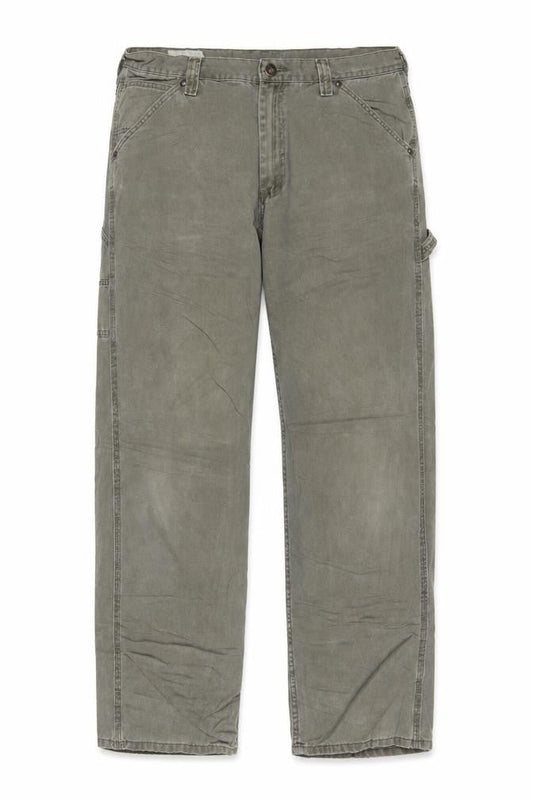 Lee Men's Grey Carpenter Straight Fit Denim Jeans 38x34
