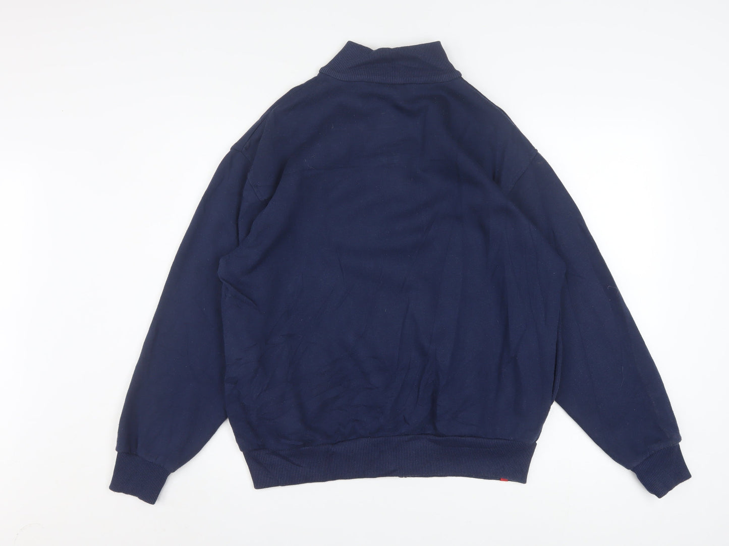 Umbro Mens Blue M Track Jacket Full Zip Sports Activewear