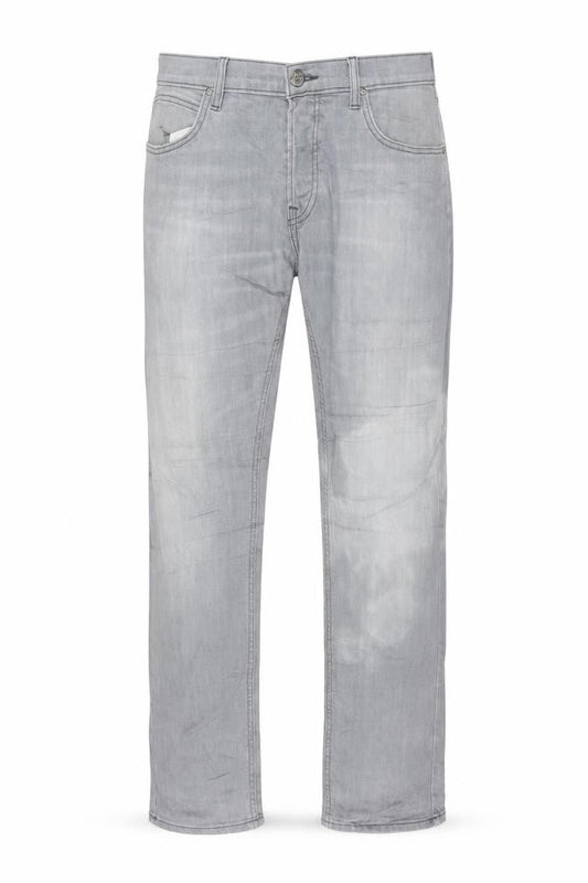 Lee Men Grey Daren Regular Fit Straight Denim Jeans W36 L32