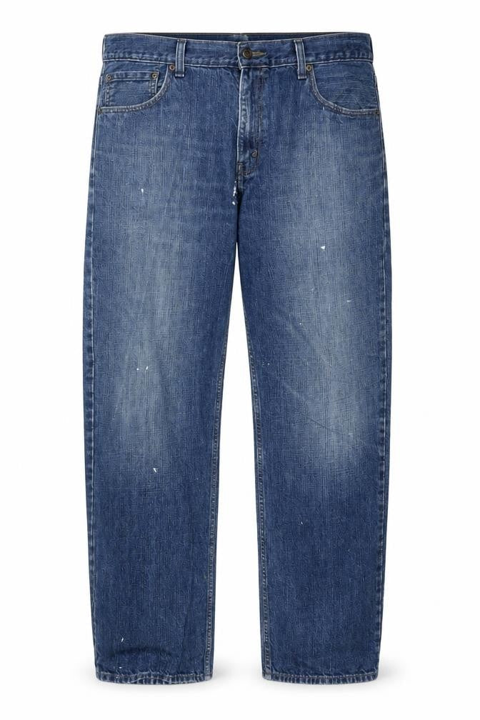 Levi Strauss Men’s Blue Straight Leg Jeans 36x32 Regular Fit Denim