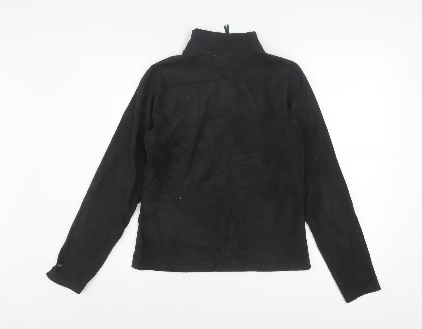 The North Face Women's Black Small 1/4 Zip Fleece Sweatshirt