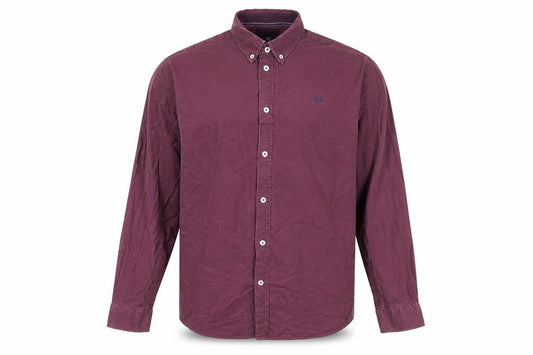 Crew Clothing Purple Slim Fit XL Button-Down Cotton Shirt