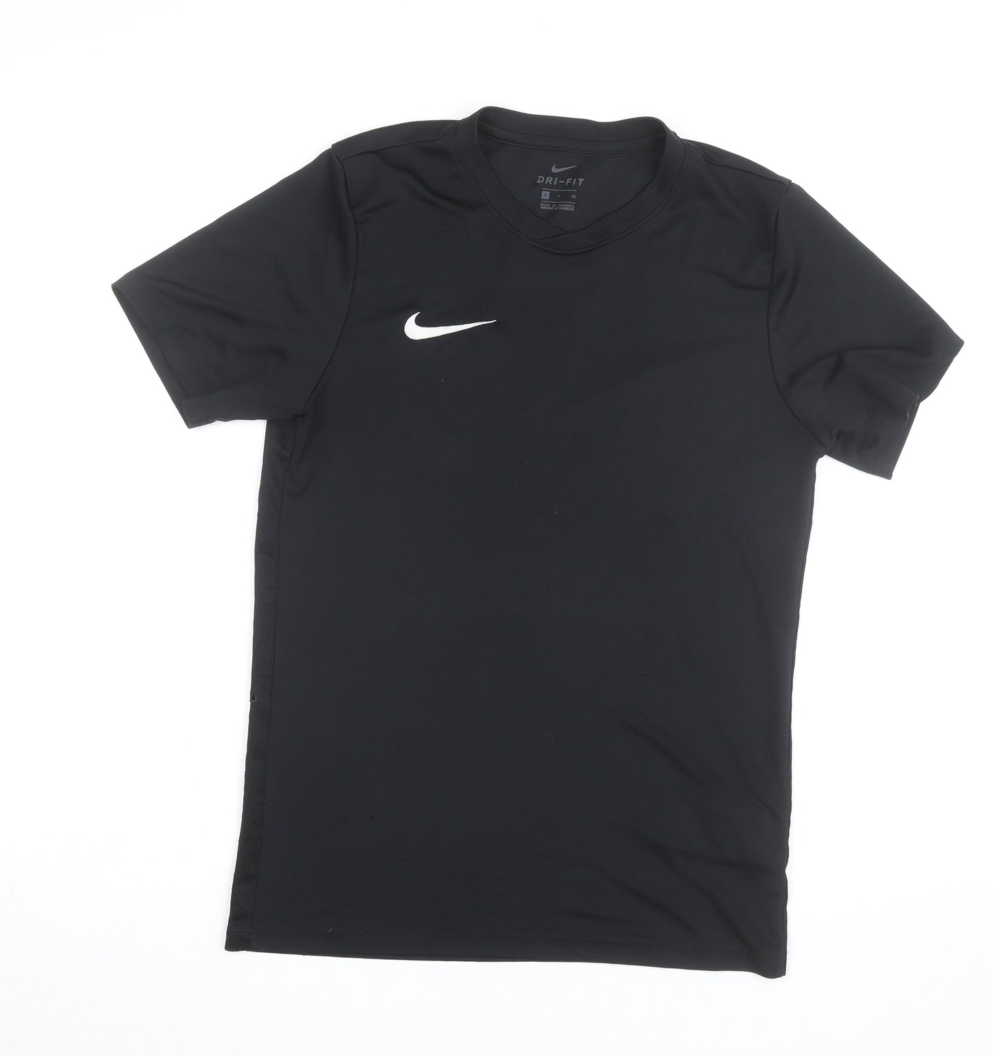 Nike Men's Black Dri-FIT Short Sleeve Athletic T-Shirt Size S