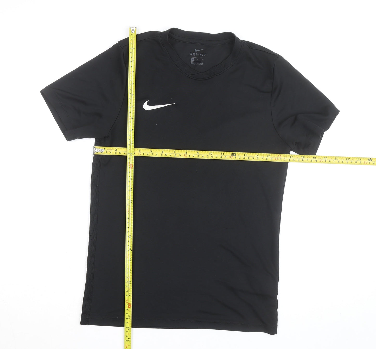 Nike Men's Black Dri-FIT Short Sleeve Athletic T-Shirt Size S