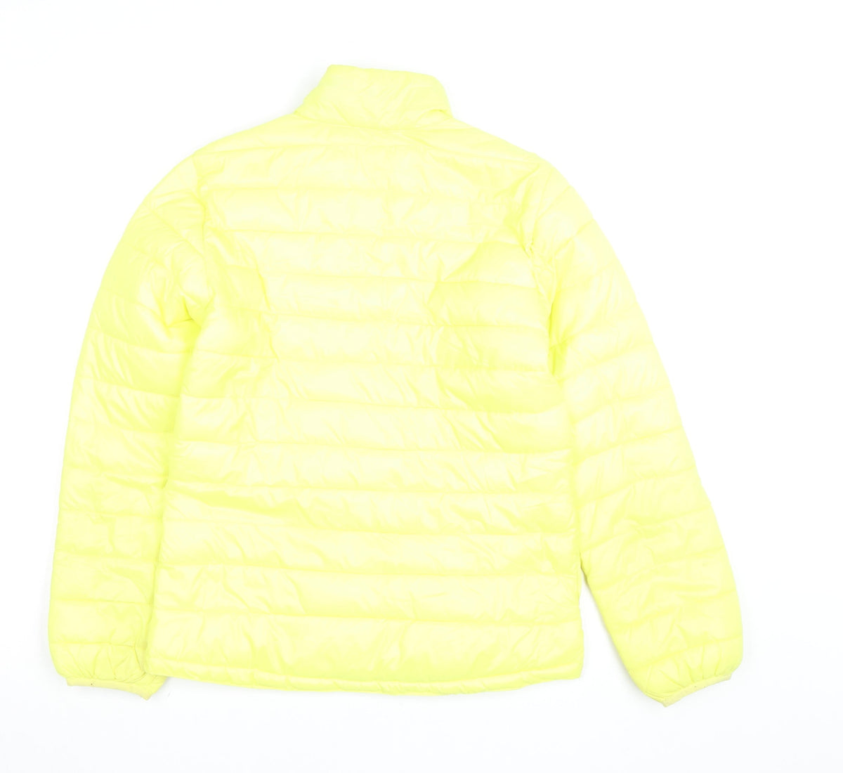 H&M Yellow Teen Girls 14 Lightweight Puffer Active Jacket