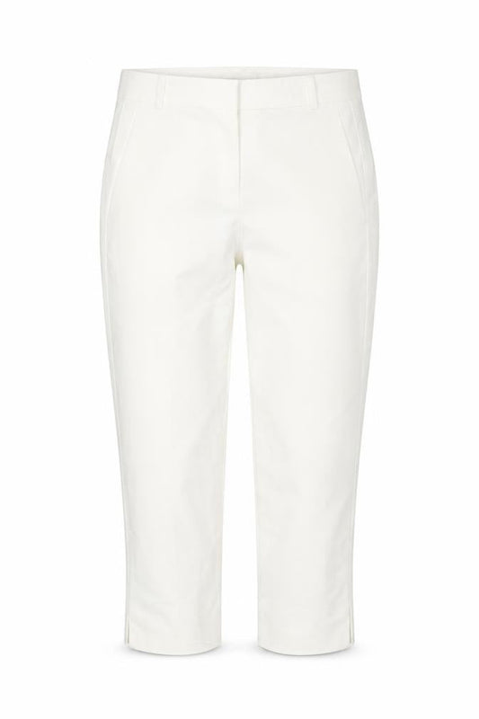 InWear Women Ivory Cropped Trousers UK 8 Cotton Blend
