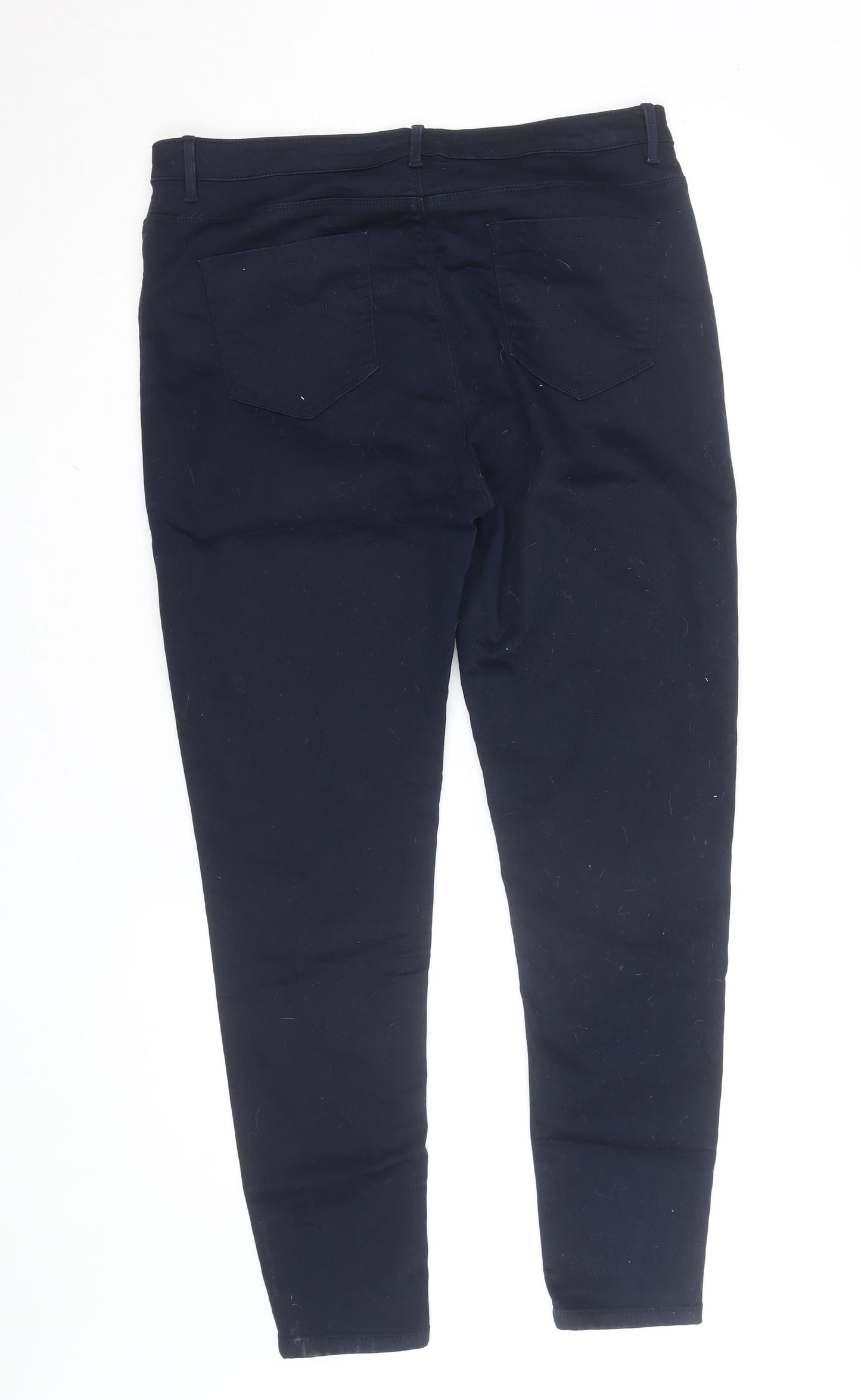 Dunnes Stores Women's Blue Skinny Jegging Style Trousers Size 16