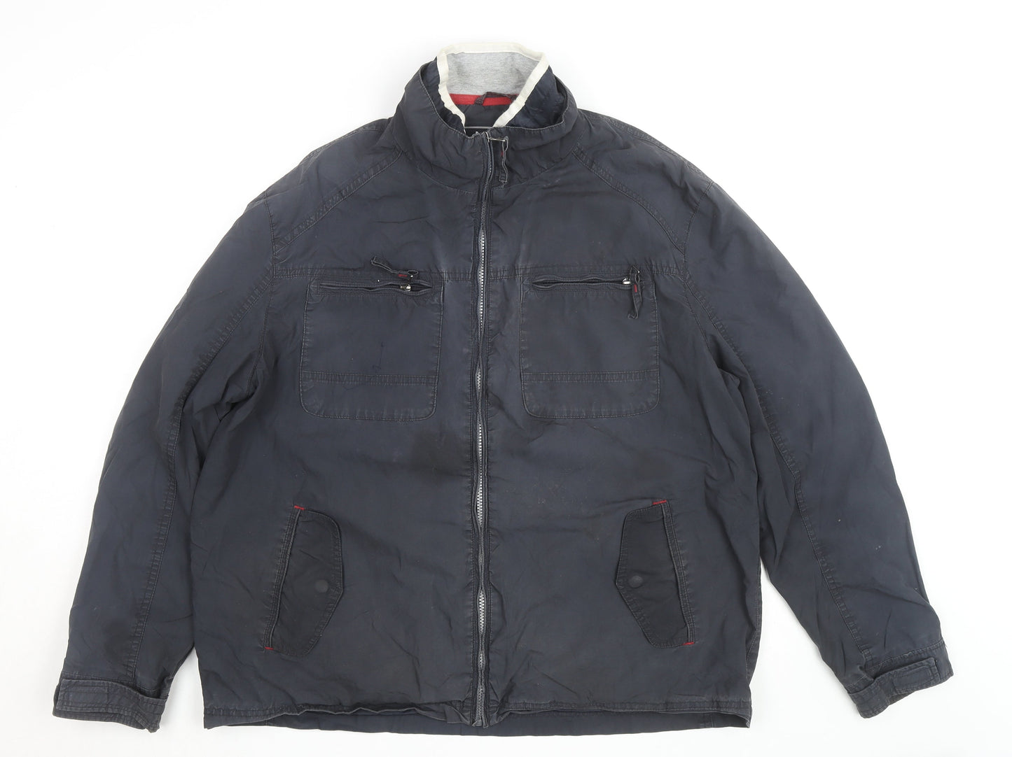 Maine New England Men's Blue XL Shower Resistant Jacket