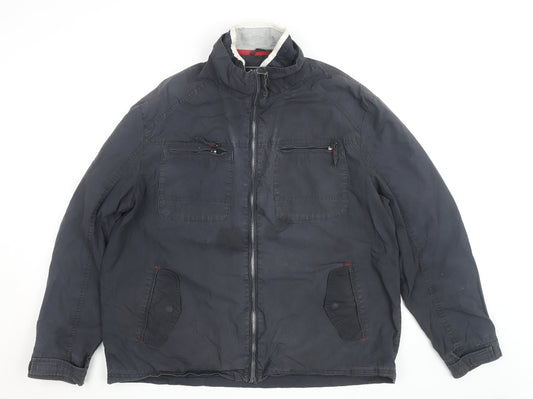 Maine New England Men's Blue XL Shower Resistant Jacket