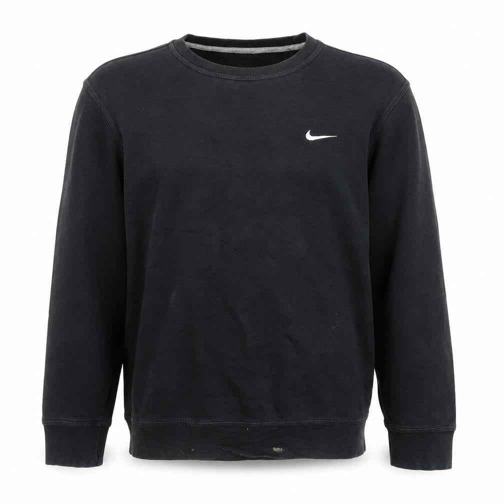 Nike Men's Black L Pullover Crew Neck Fleece Sweatshirt