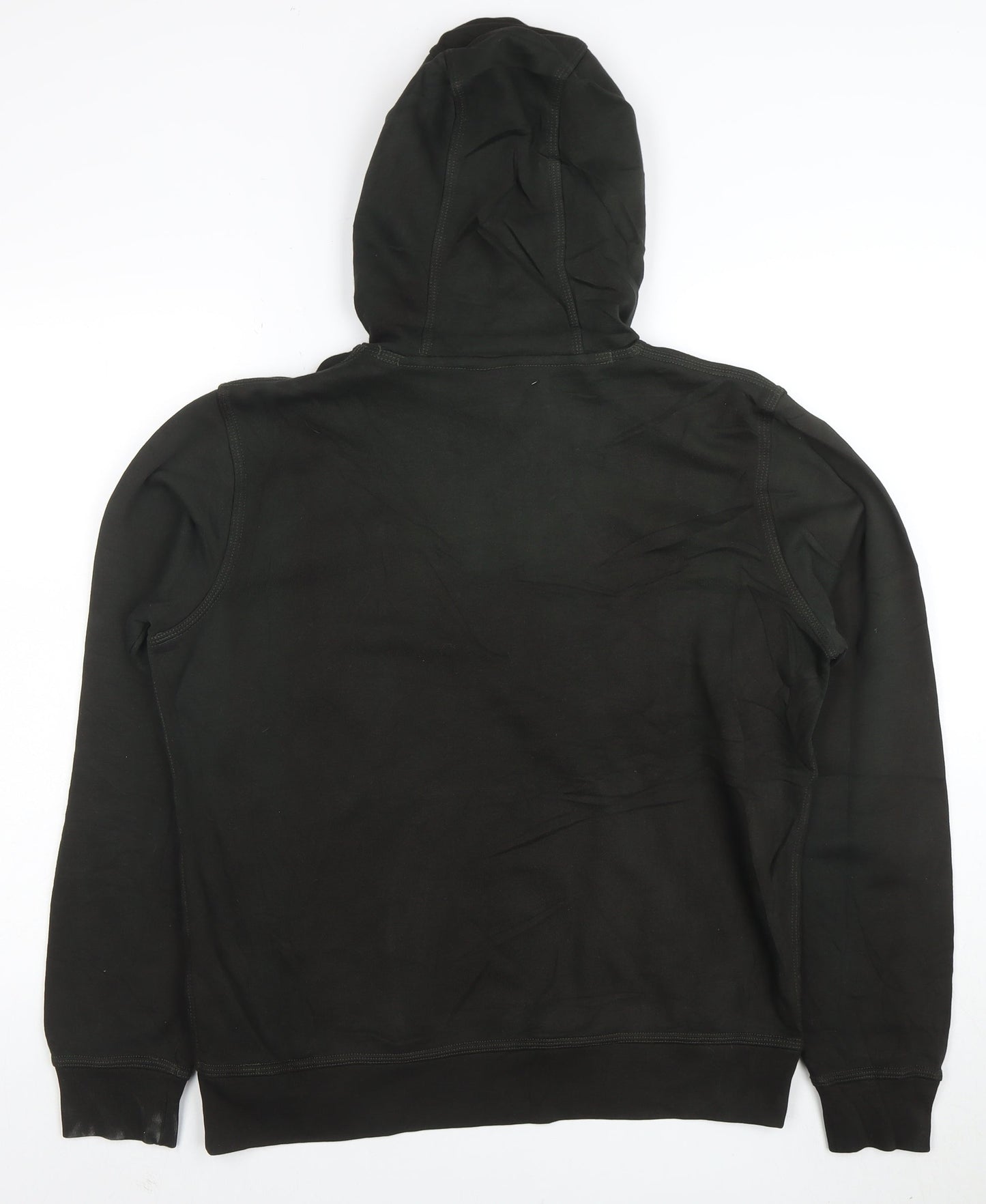 Nike Men’s Black Pullover Hoodie Size M Fleece Regular Fit