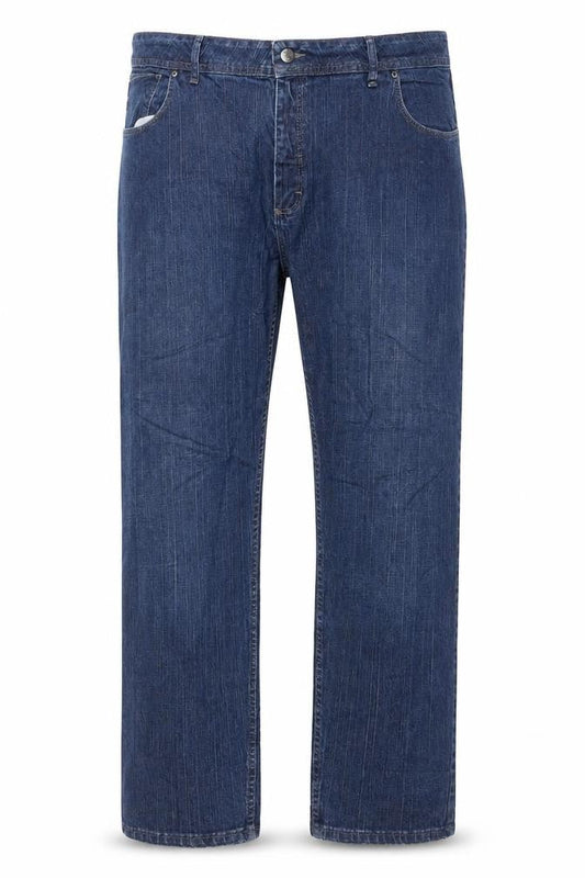 Lee Riders Men's Blue Denim Straight Jeans 40W Medium Fit Classic Style
