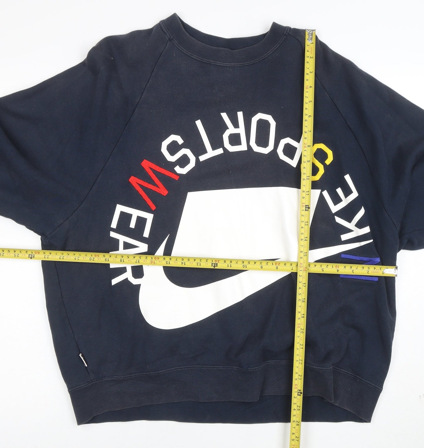 Nike Women's Navy Blue Crew Neck Pullover Sweatshirt Size S