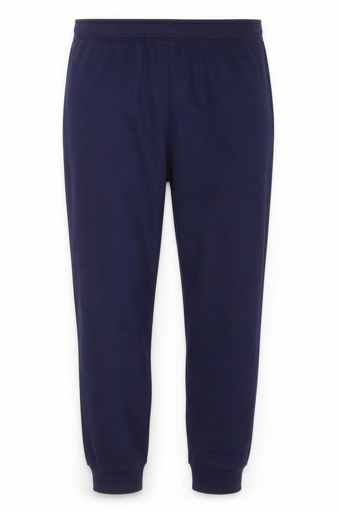 Puma Men Blue Jogger Trousers L Regular Fit Activewear