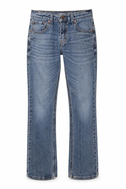 Levi Strauss Men's Blue Straight Jeans W31 L29 Regular Fit Denim