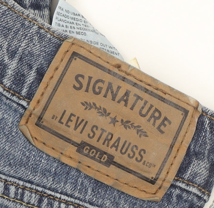 Levi Strauss Men's Blue Straight Jeans W31 L29 Regular Fit Denim