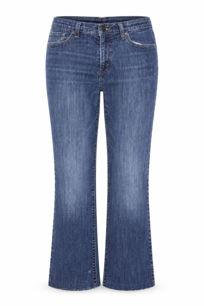 Wrangler Women Blue Straight Leg Denim Jeans Size 10 Cotton Blend