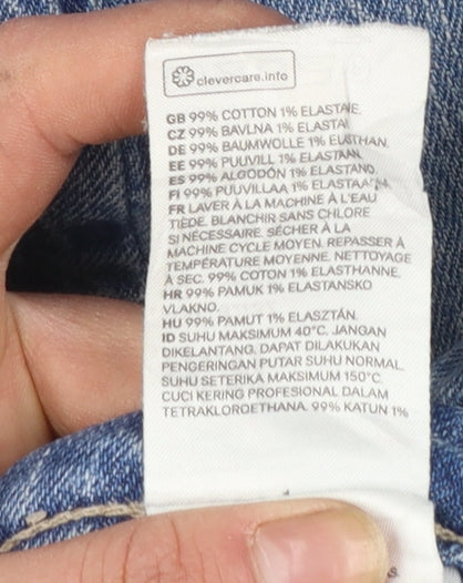 Lee x H&M Men's Blue Straight Denim Jeans 32/32 Regular Fit