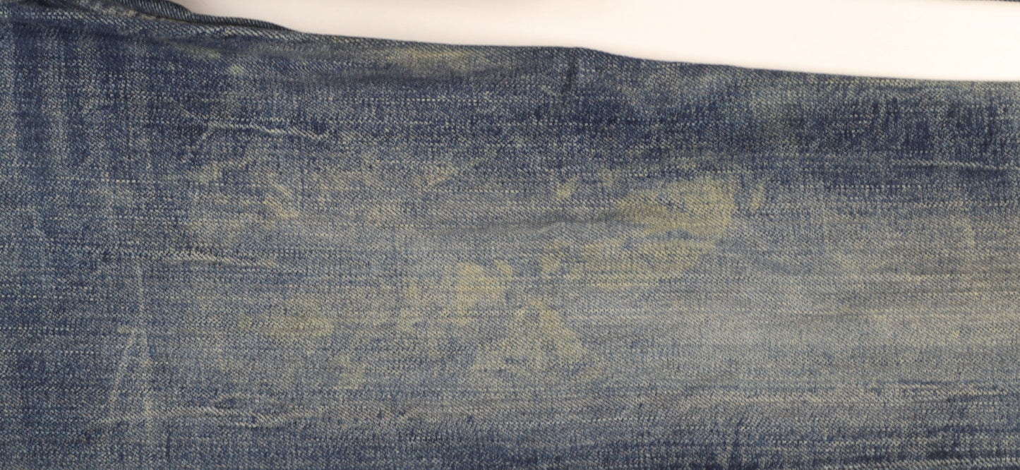Levi's Blue Men's Regular Fit Straight Jeans 33x32 Denim