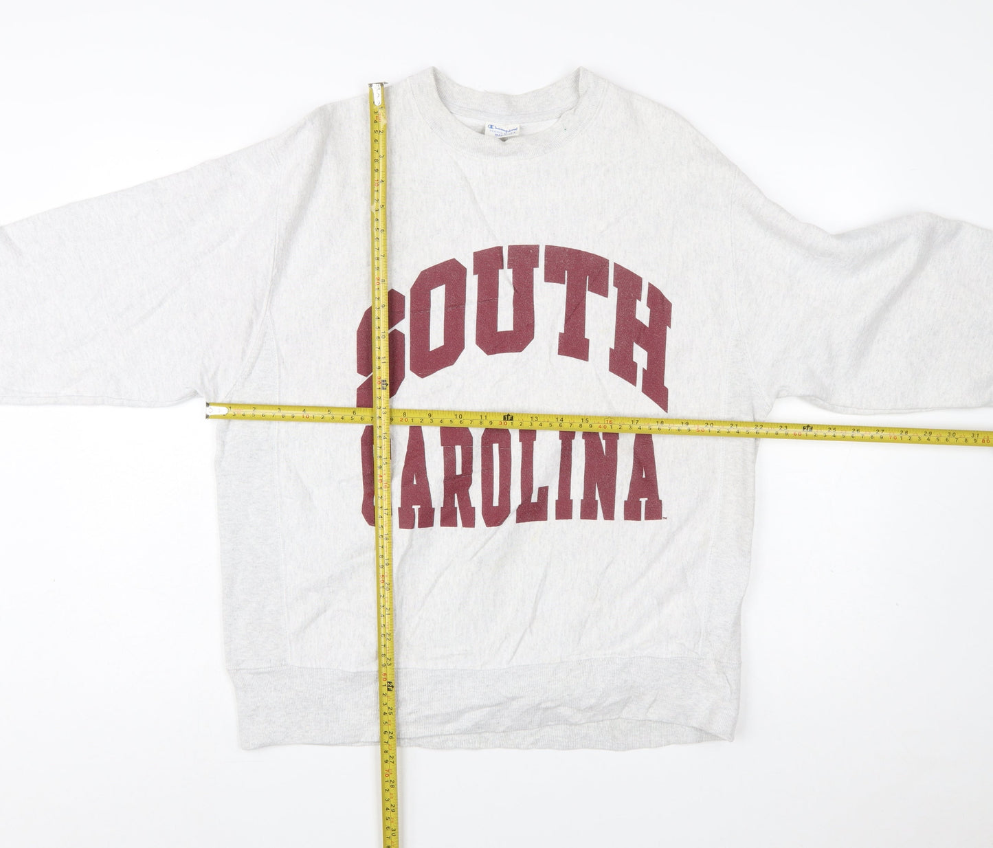 Champion Women's Grey South Carolina Reverse Weave Sweatshirt Medium