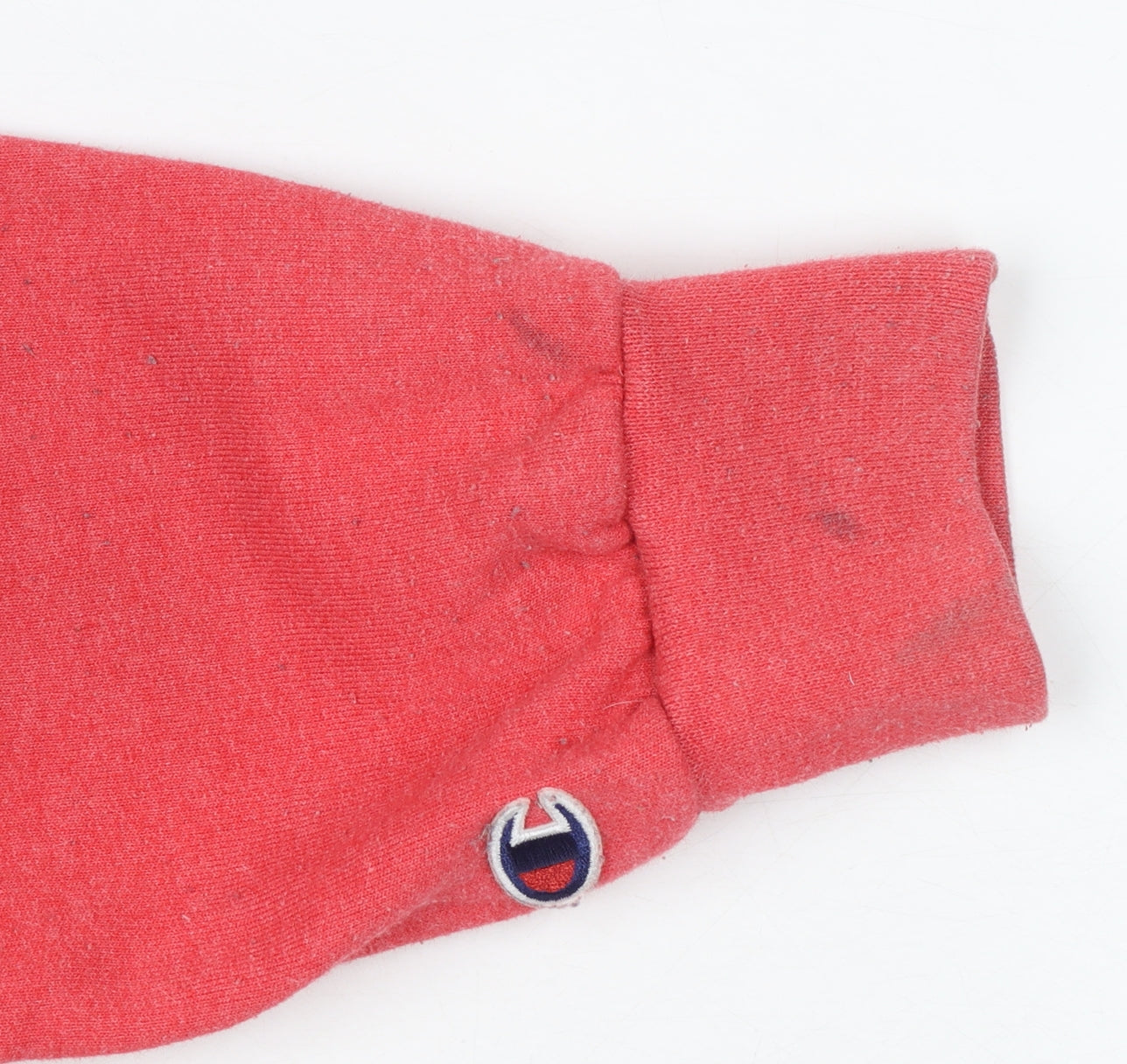 Champion Women Red Crew Neck Pullover Sweatshirt Size L