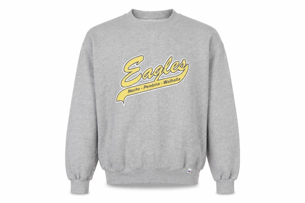 Russell Athletic Men's Grey XL Pullover Sports Sweatshirt