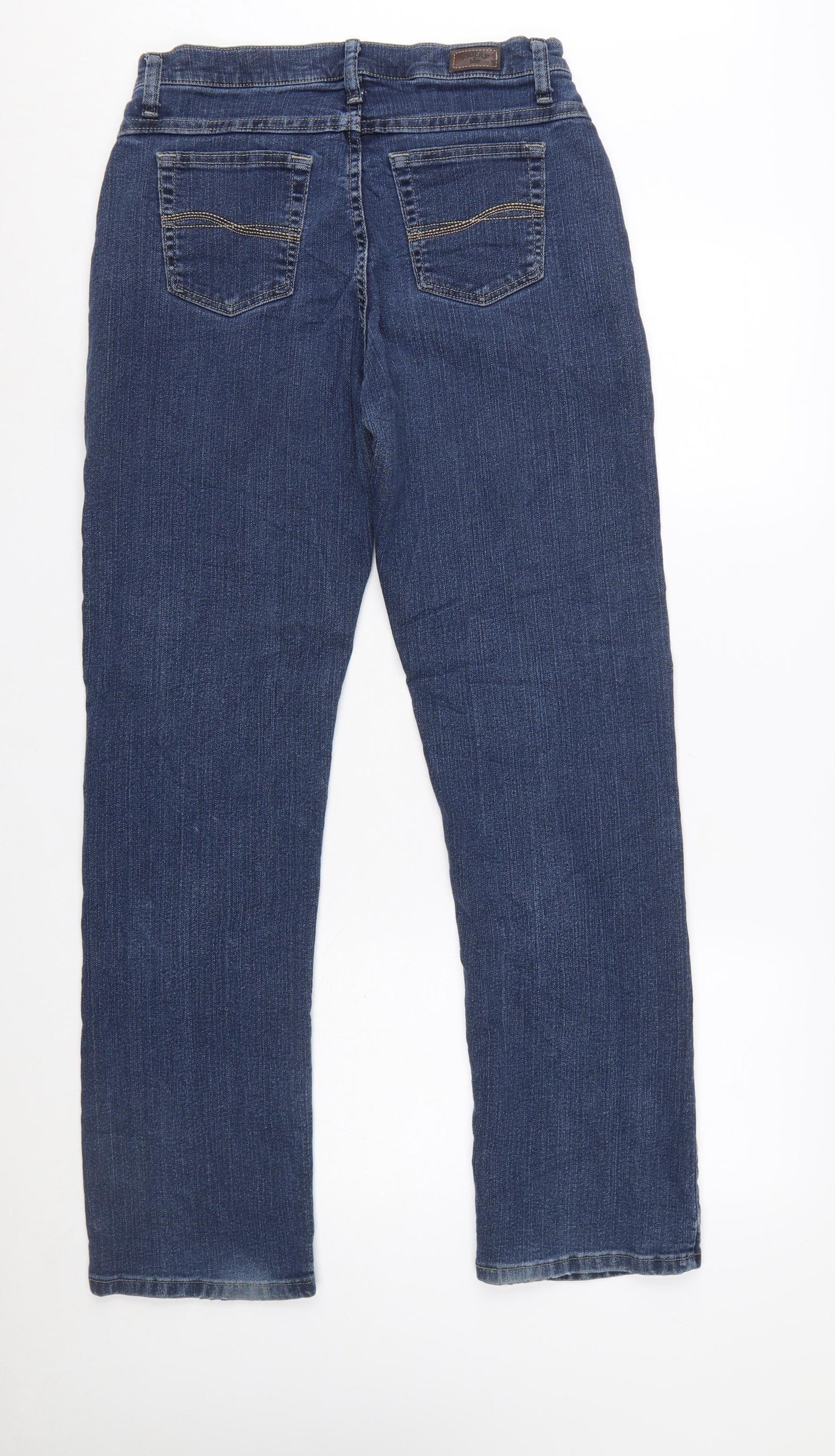 Lee Riders Womens Blue Size 8 Straight Leg Stretch Jeans