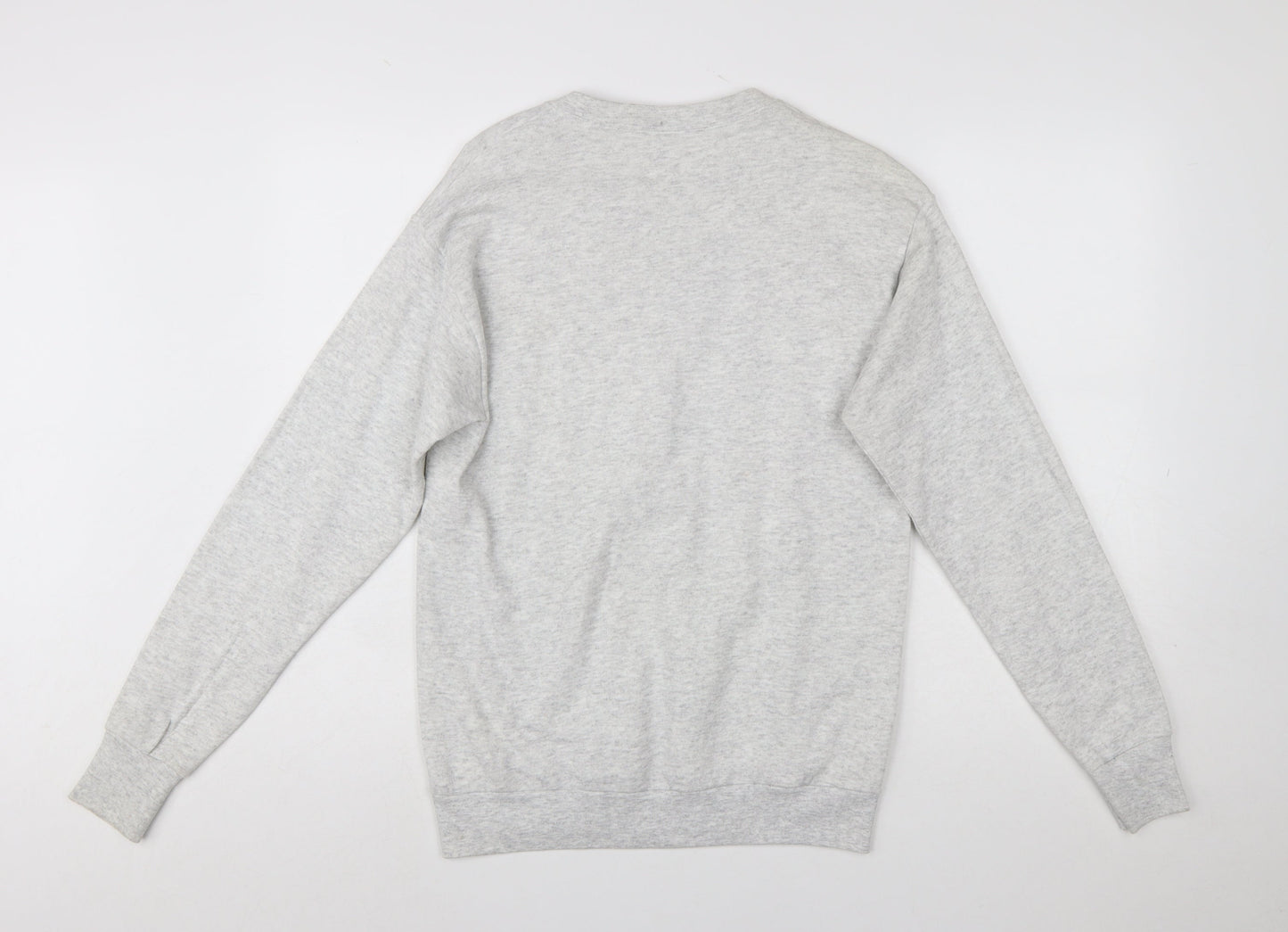Delta USA Grey SECURITY Print Womens Medium Pullover Sweatshirt