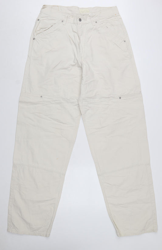 Levi's Men's Beige 32x36 Straight Leg Cotton Jeans