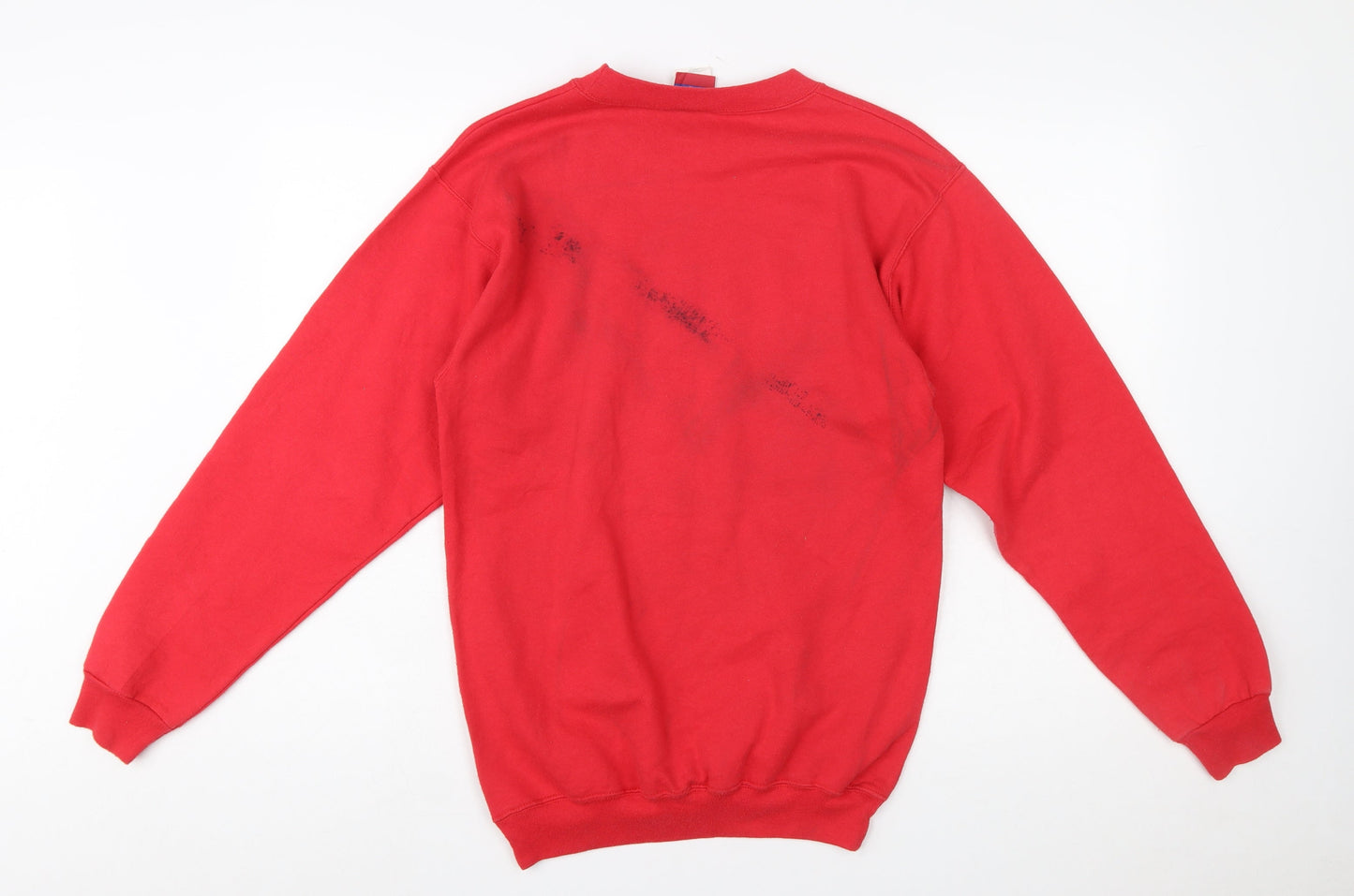 Champion Women's Red Cape Henry Basketball Pullover Sweatshirt Size S