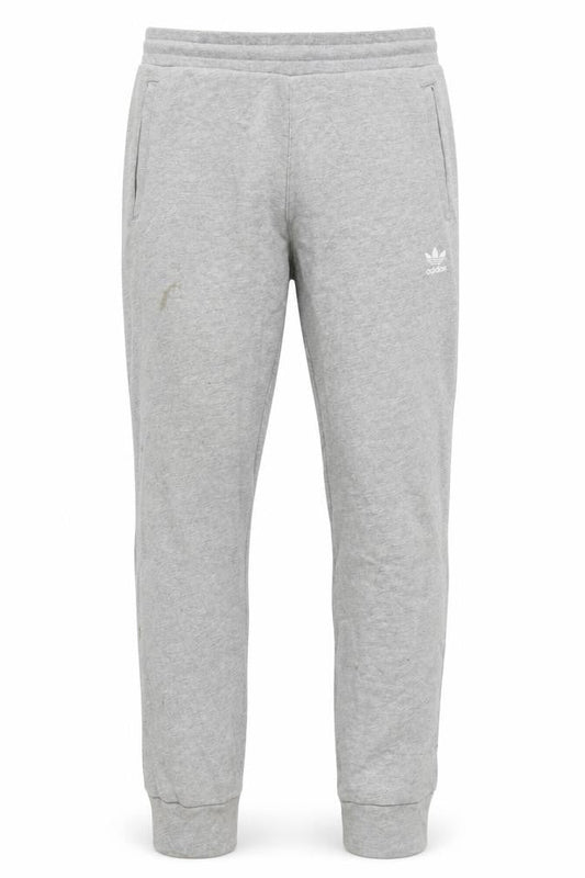 Front view of Adidas Men's Grey Jogger Sweatpants M Regular Fit Tapered