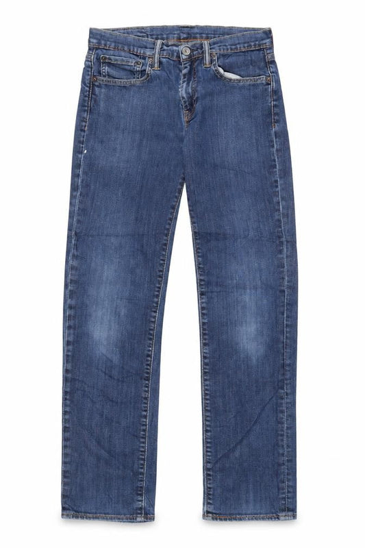 Levi's Men's Blue Denim Straight Jeans W29 L32 Regular Fit