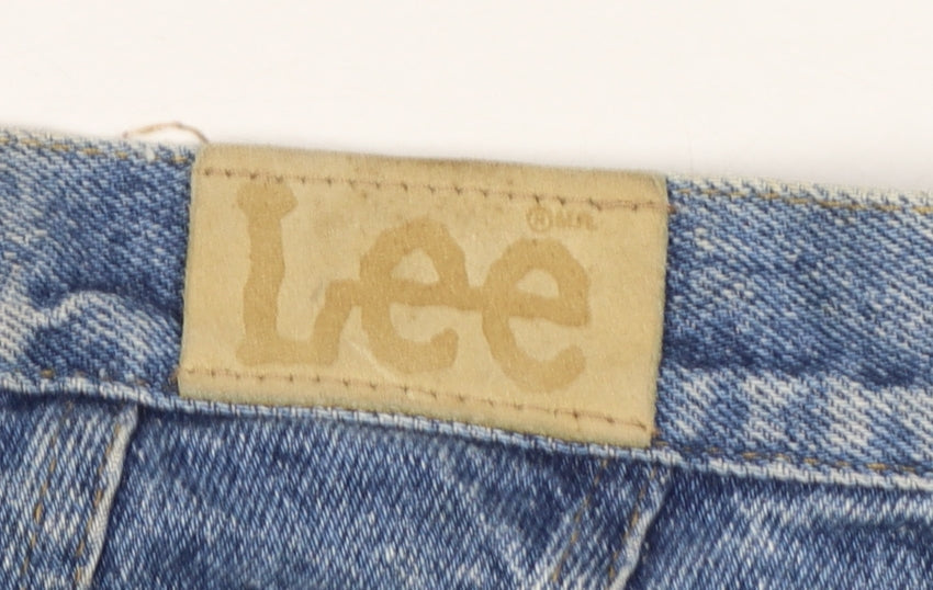 Lee Women's Blue High Rise Mom Jeans Size 10 Vintage Denim