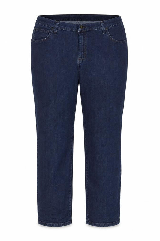 Lee Women Blue Relaxed Fit Straight Jeans Size 16
