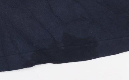 Additional view of Ellesse Men Navy Blue Small Jogger Sweatpants with Logo and Pockets
