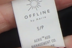 Offline by Aerie Black High Waist Ankle Leggings Women’s S