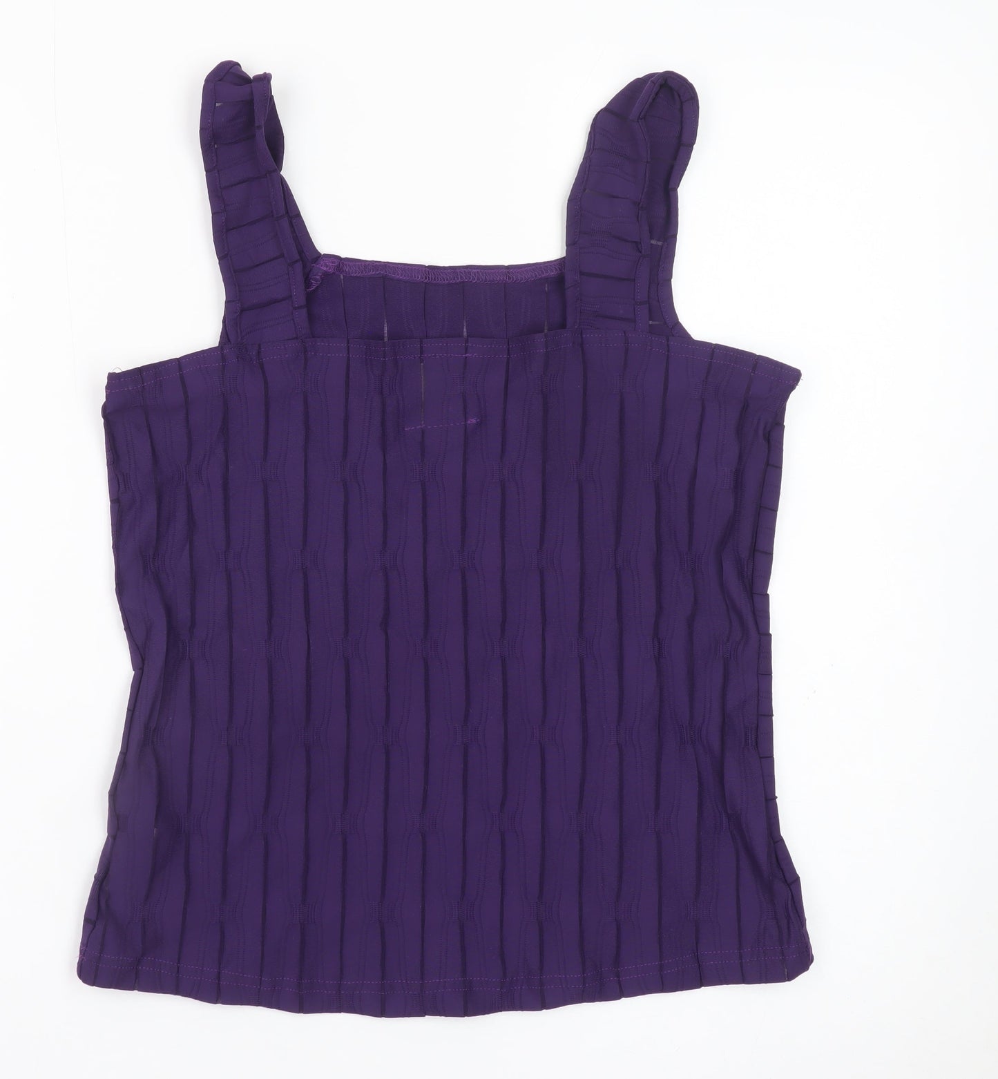 IN FRONT Women’s Purple Sleeveless Camisole Tank Top M