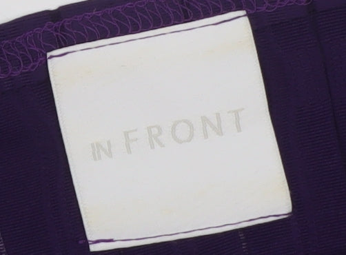 IN FRONT Women’s Purple Sleeveless Camisole Tank Top M