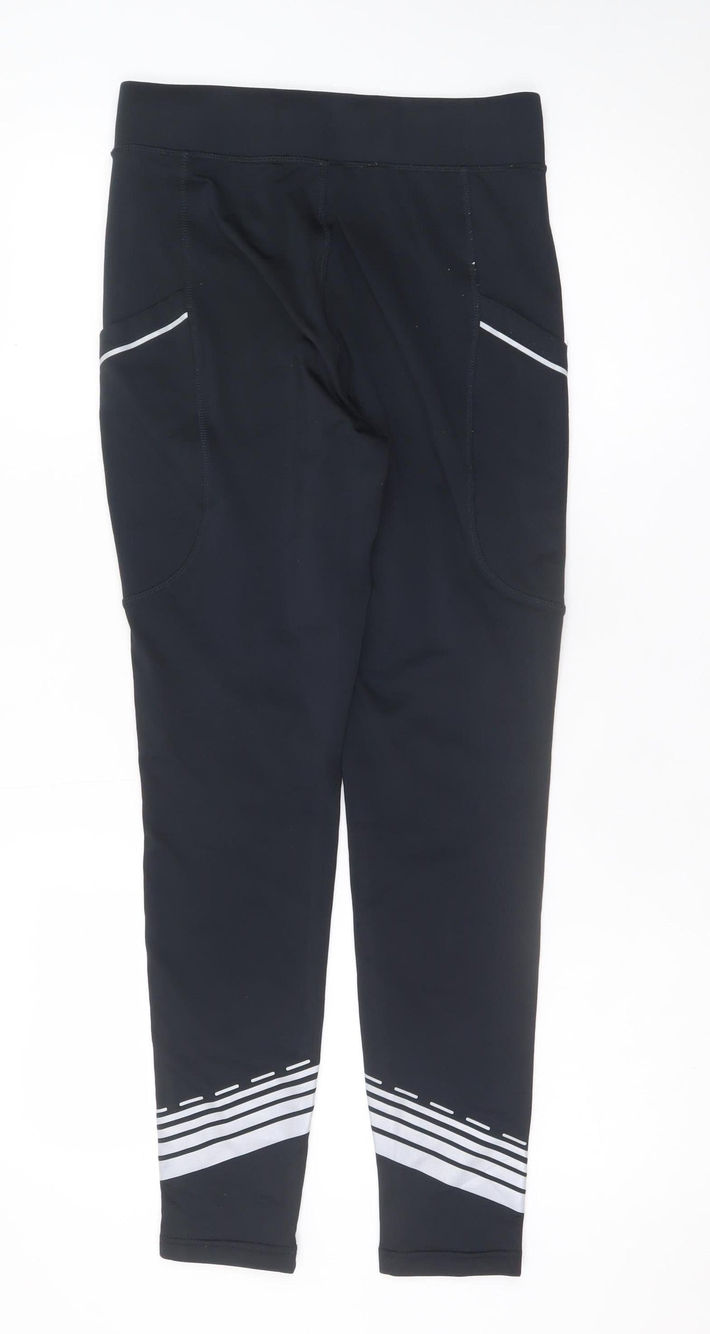 Dunnes Stores St. Bernard Women's Black Ankle Running Leggings Size S
