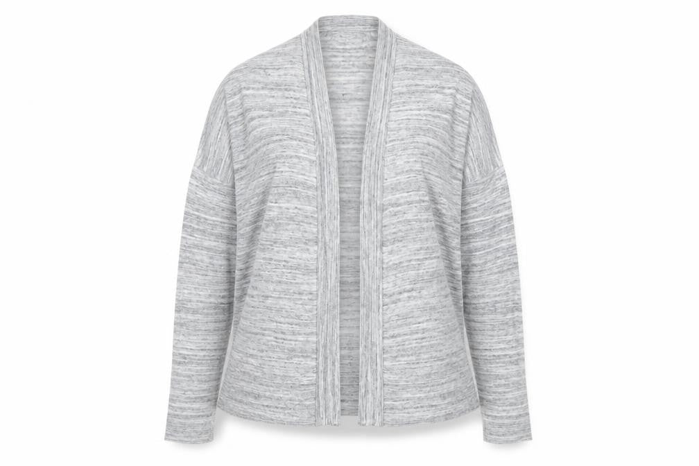 Next Women’s Grey Long Sleeve Open Knit Cardigan Size 10